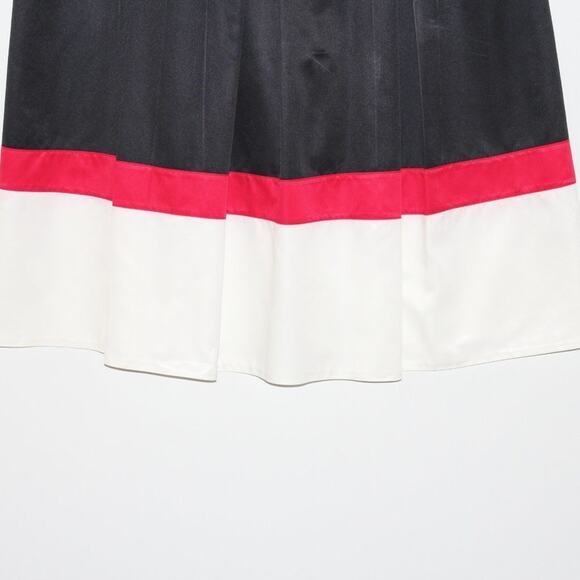 Maxi Skirt With Red Bow Belt Size Large - Picture 3 of 4